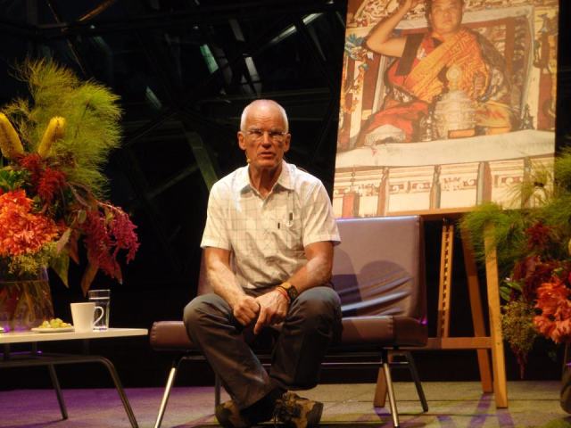Lama Ole Nydahl at BMW Edge Federation Square 20 March 2012